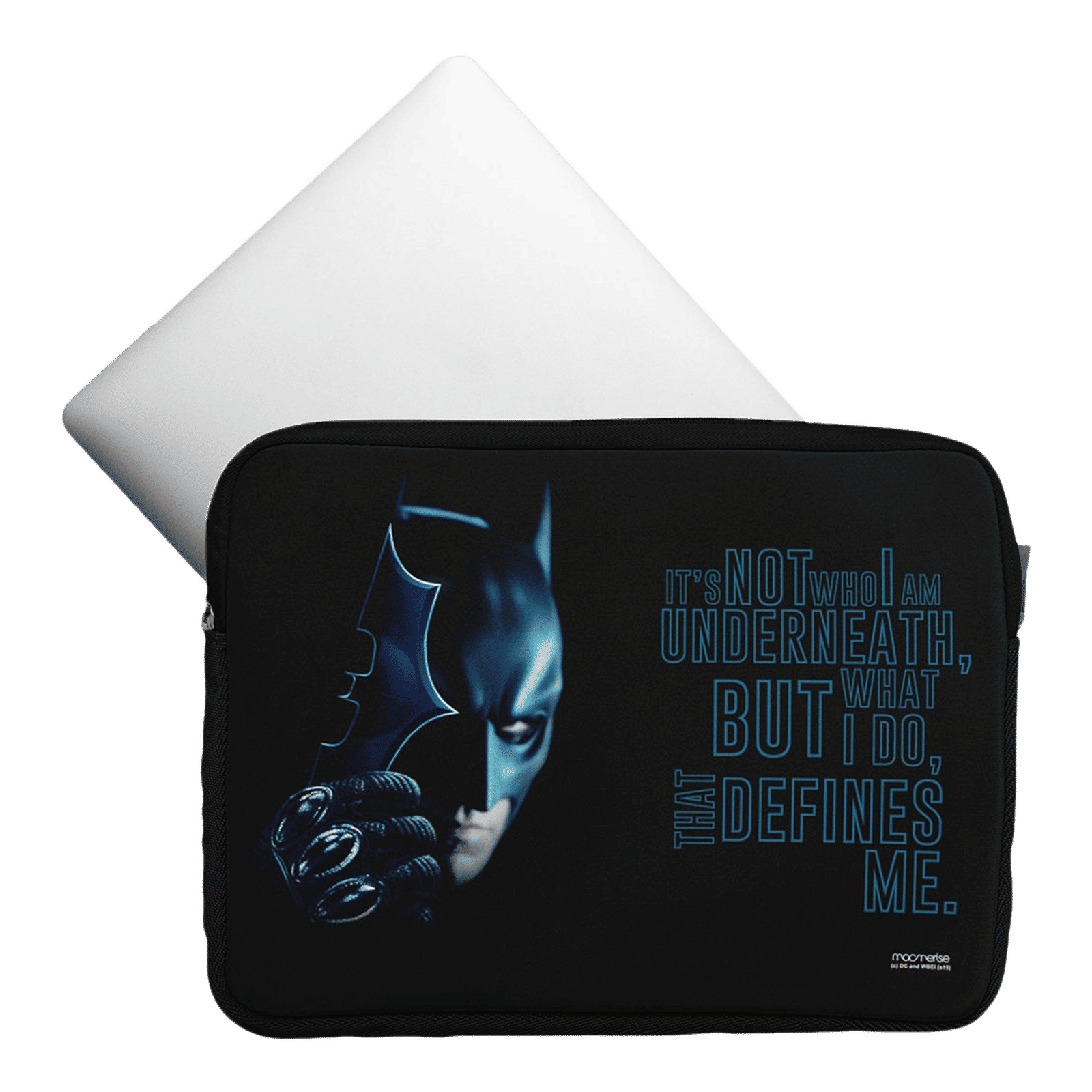 Buy Macmerise Being Batman Neoprene Laptop Sleeve For 13 Inch Laptop how-to-measure-laptop-for-bag-with-conversion-chart